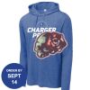 Carroll - PosiCharge ® Tri Blend Wicking Long Sleeve Hoodie Thumbnail