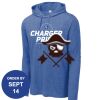 Carroll - PosiCharge ® Tri Blend Wicking Long Sleeve Hoodie Thumbnail