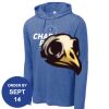 Carroll - PosiCharge ® Tri Blend Wicking Long Sleeve Hoodie Thumbnail