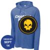 Carroll - PosiCharge ® Tri Blend Wicking Long Sleeve Hoodie Thumbnail