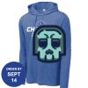 Carroll - PosiCharge ® Tri Blend Wicking Long Sleeve Hoodie Thumbnail