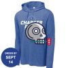 Carroll - PosiCharge ® Tri Blend Wicking Long Sleeve Hoodie Thumbnail