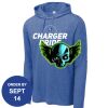 Carroll - PosiCharge ® Tri Blend Wicking Long Sleeve Hoodie Thumbnail