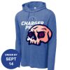 Carroll - PosiCharge ® Tri Blend Wicking Long Sleeve Hoodie Thumbnail