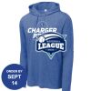 Carroll - PosiCharge ® Tri Blend Wicking Long Sleeve Hoodie Thumbnail