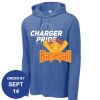 Carroll - PosiCharge ® Tri Blend Wicking Long Sleeve Hoodie Thumbnail