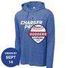Carroll - PosiCharge ® Tri Blend Wicking Long Sleeve Hoodie Thumbnail