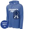 Carroll - PosiCharge ® Tri Blend Wicking Long Sleeve Hoodie Thumbnail