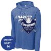 Carroll - PosiCharge ® Tri Blend Wicking Long Sleeve Hoodie Thumbnail