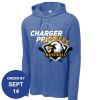 Carroll - PosiCharge ® Tri Blend Wicking Long Sleeve Hoodie Thumbnail
