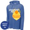 Carroll - PosiCharge ® Tri Blend Wicking Long Sleeve Hoodie Thumbnail