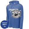 Carroll - PosiCharge ® Tri Blend Wicking Long Sleeve Hoodie Thumbnail