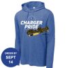 Carroll - PosiCharge ® Tri Blend Wicking Long Sleeve Hoodie Thumbnail