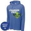 Carroll - PosiCharge ® Tri Blend Wicking Long Sleeve Hoodie Thumbnail