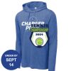 Carroll - PosiCharge ® Tri Blend Wicking Long Sleeve Hoodie Thumbnail