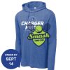 Carroll - PosiCharge ® Tri Blend Wicking Long Sleeve Hoodie Thumbnail
