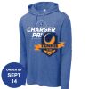 Carroll - PosiCharge ® Tri Blend Wicking Long Sleeve Hoodie Thumbnail