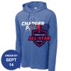 Carroll - PosiCharge ® Tri Blend Wicking Long Sleeve Hoodie Thumbnail