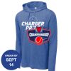 Carroll - PosiCharge ® Tri Blend Wicking Long Sleeve Hoodie Thumbnail