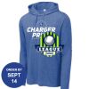 Carroll - PosiCharge ® Tri Blend Wicking Long Sleeve Hoodie Thumbnail