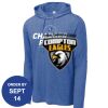 Carroll - PosiCharge ® Tri Blend Wicking Long Sleeve Hoodie Thumbnail
