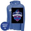 Carroll - PosiCharge ® Tri Blend Wicking Long Sleeve Hoodie Thumbnail
