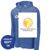 Carroll - PosiCharge ® Tri Blend Wicking Long Sleeve Hoodie Thumbnail