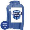Carroll - PosiCharge ® Tri Blend Wicking Long Sleeve Hoodie Thumbnail