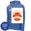 Carroll - PosiCharge ® Tri Blend Wicking Long Sleeve Hoodie Thumbnail