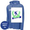 Carroll - PosiCharge ® Tri Blend Wicking Long Sleeve Hoodie Thumbnail