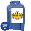 Carroll - PosiCharge ® Tri Blend Wicking Long Sleeve Hoodie Thumbnail