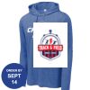 Carroll - PosiCharge ® Tri Blend Wicking Long Sleeve Hoodie Thumbnail