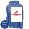 Carroll - PosiCharge ® Tri Blend Wicking Long Sleeve Hoodie Thumbnail