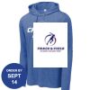 Carroll - PosiCharge ® Tri Blend Wicking Long Sleeve Hoodie Thumbnail