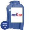 Carroll - PosiCharge ® Tri Blend Wicking Long Sleeve Hoodie Thumbnail