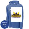Carroll - PosiCharge ® Tri Blend Wicking Long Sleeve Hoodie Thumbnail