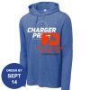 Carroll - PosiCharge ® Tri Blend Wicking Long Sleeve Hoodie Thumbnail