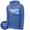 Carroll - PosiCharge ® Tri Blend Wicking Long Sleeve Hoodie Thumbnail