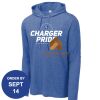 Carroll - PosiCharge ® Tri Blend Wicking Long Sleeve Hoodie Thumbnail