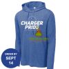 Carroll - PosiCharge ® Tri Blend Wicking Long Sleeve Hoodie Thumbnail