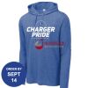 Carroll - PosiCharge ® Tri Blend Wicking Long Sleeve Hoodie Thumbnail
