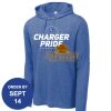 Carroll - PosiCharge ® Tri Blend Wicking Long Sleeve Hoodie Thumbnail