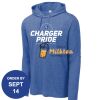 Carroll - PosiCharge ® Tri Blend Wicking Long Sleeve Hoodie Thumbnail