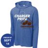 Carroll - PosiCharge ® Tri Blend Wicking Long Sleeve Hoodie Thumbnail