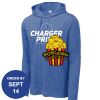 Carroll - PosiCharge ® Tri Blend Wicking Long Sleeve Hoodie Thumbnail