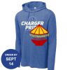 Carroll - PosiCharge ® Tri Blend Wicking Long Sleeve Hoodie Thumbnail