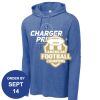 Carroll - PosiCharge ® Tri Blend Wicking Long Sleeve Hoodie Thumbnail