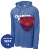 Carroll - PosiCharge ® Tri Blend Wicking Long Sleeve Hoodie Thumbnail