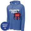 Carroll - PosiCharge ® Tri Blend Wicking Long Sleeve Hoodie Thumbnail