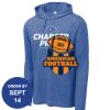 Carroll - PosiCharge ® Tri Blend Wicking Long Sleeve Hoodie Thumbnail